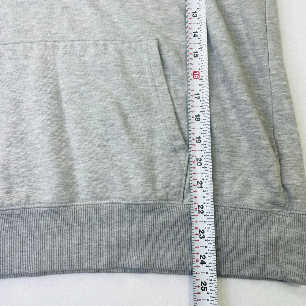 The North Face Mens Heather Grey Half Dome Pullover Hoodie Sweatshirt M Logo